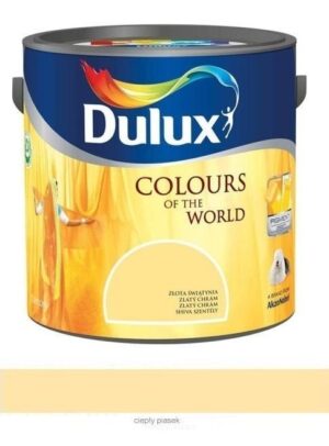 Farba lateksowa do ścian Dulux Kolory Świata ciepły piasek 2,5 l