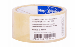 Taśma pakowa 48mm x 40yd Blue Dolphin