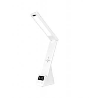Lampka biurkowa NEO LED z ładowaniem bezprzewodowym biała