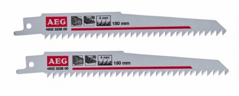 Zestaw brzeszczotów S644D AEG do pił szablastych 150x4mm