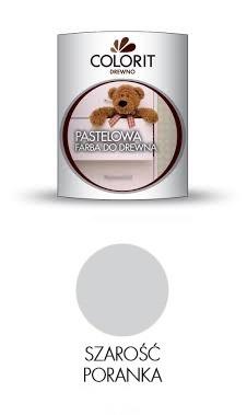 Farba pastelowa do drewna Colorit szarość poranka 0,75 l