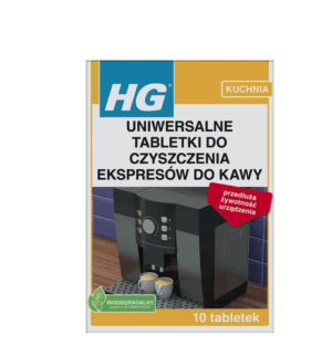 HG tabletki do czyszczenia ekspresów do kawy 10szt