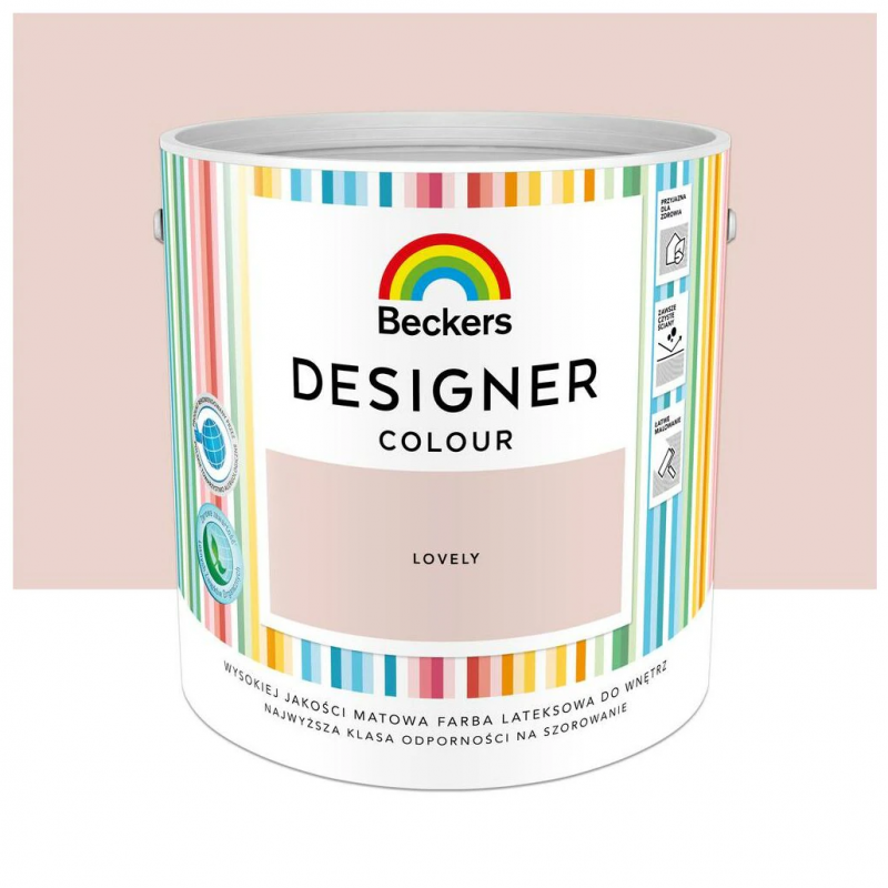 Farba lateksowa Designer Colour Lovely 2,5 l