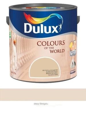 Farba lateksowa do ścian Dulux Kolory Świata stepy bengalu 5 l