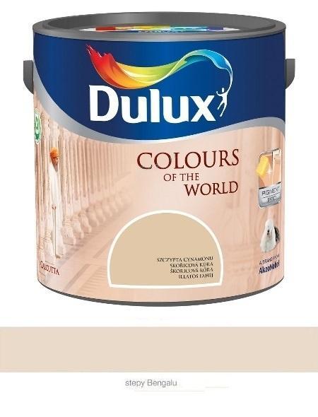 Farba lateksowa do ścian Dulux Kolory Świata stepy bengalu 5 l