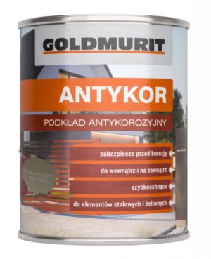 Goldmurit Podkład antykorozyjny Antykor popielaty jasny Ral 7038 0,8L