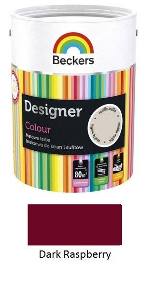 Matowa farba lateksowa Beckers Designer Colour dark raspberry 2,5 l