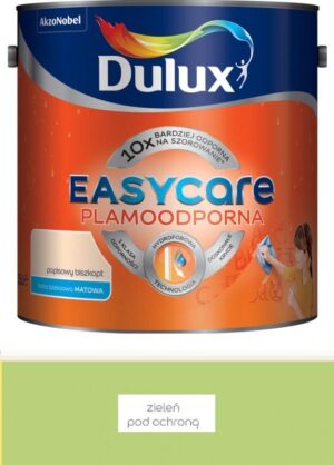 Farba plamoodporna do ścian Dulux EasyCare zieleń pod ochroną 2,5 l