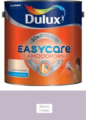 Farba plamoodporna do ścian Dulux EasyCare liliowa magia 2,5 l