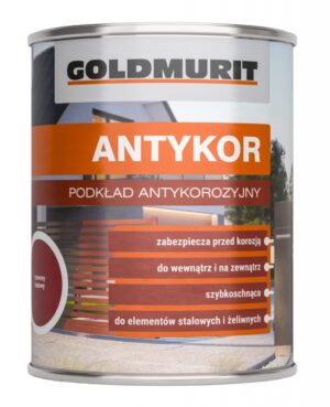 Goldmurit Podkład antykorozyjny Antykor czerwony tlenkowy 0,8L