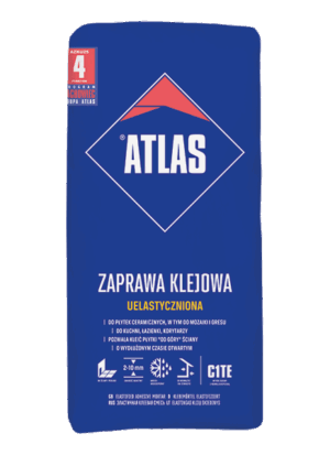 Klej uniwersalny do płytek uelastyczniony Atlas 5 kg