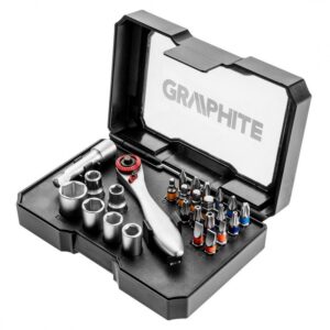 Zestaw bitów nasadek Graphite 56H604