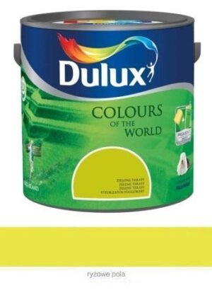 Farba lateksowa do ścian Dulux Kolory Świata ryżowe pola 2,5 l