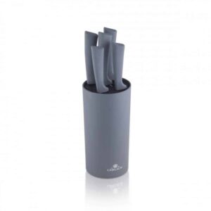 Zestaw noży w bloku SMART GREY