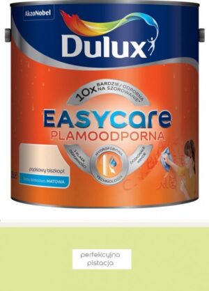Farba plamoodporna do ścian Dulux EasyCare perfekcyjna pistacja 2,5 l