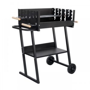 Grill Prostokątny z 2 rusztami i półką MIR6045