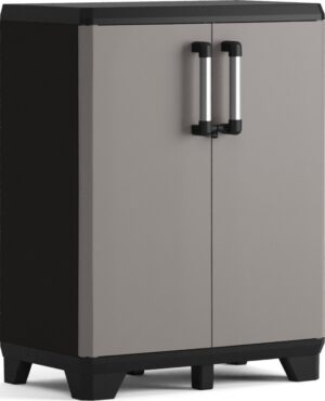 Szafa warsztatowa Keter LINEAR PRO niska czarno-szara