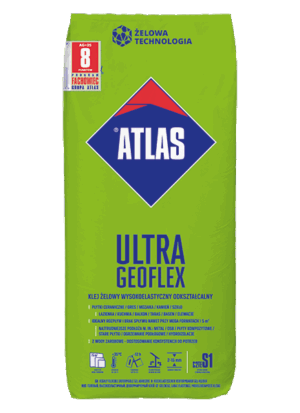 Klej żelowy do płytek wysokoelastyczny Atlas Geoflex Ultra 5 kg