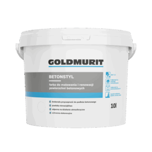 Betonstyl farba do betonu ciemny brąz 10l