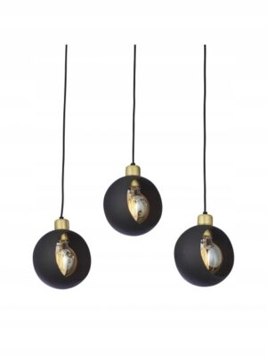 Lampa wisząca TK LIGHTING CYKLOP BLACK 3 punkty światła