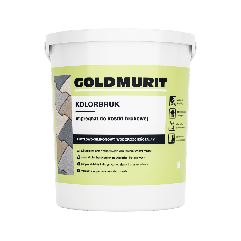 Kolorbruk impregnat do kostki brukowej żółty 5l