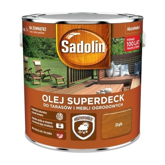 Olej do tarasów Sadolin Superdeck wenge 0,75 l