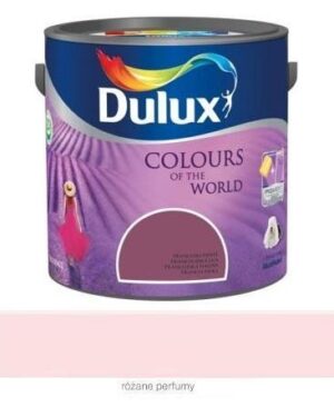 Farba lateksowa do ścian Dulux Kolory Świata różane perfumy 2,5 l