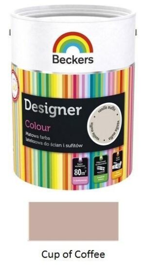 Matowa farba lateksowa Beckers Designer Colour cup of coffee 5 l