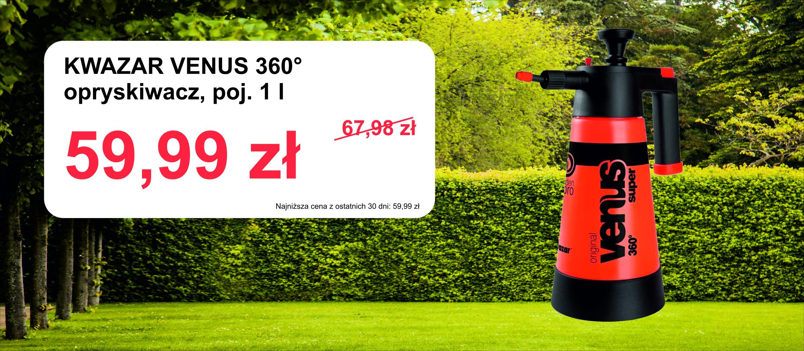 Opryskiwacz Kwazar - promocja