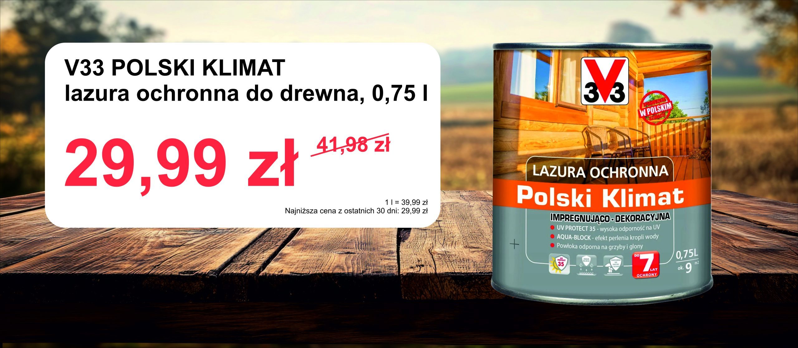lazura v33 - promocja